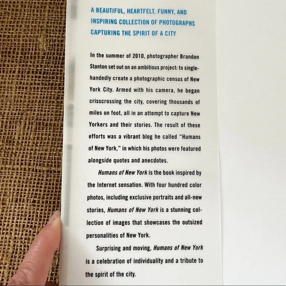 Humans of New York Book - Picture 6 of 7